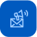 Ícone de E-mail marketing com nova senha do usuário